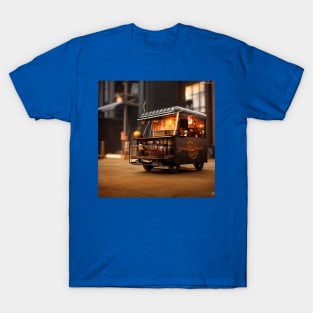 Steampunk Tokyo Ramen Food Truck T-Shirt